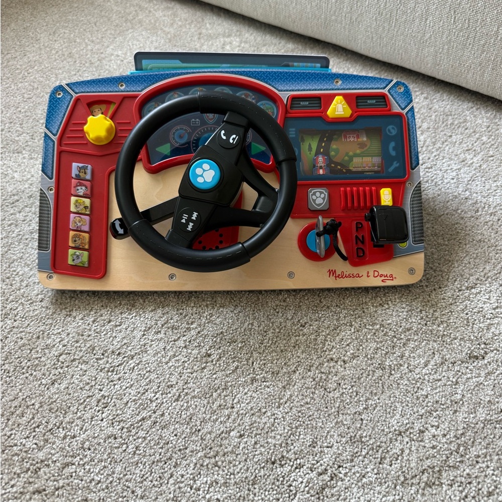 Melissa & Doug Colorful Interactive Driving Toy